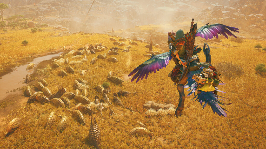 Monster Hunter Wilds featuring new traversal system