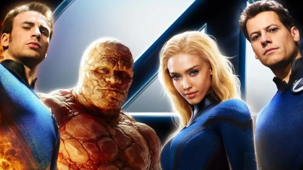 Chris Evans in Fantastic Four