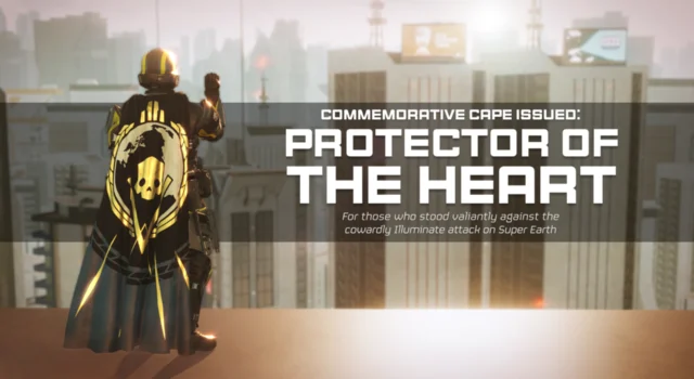 New cape in Helldivers 2 showcased by Arrowhead