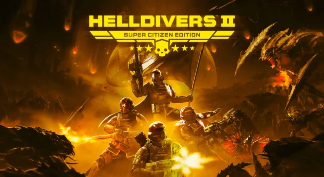 The cover of the Super Citizen Edition of Helldivers 2