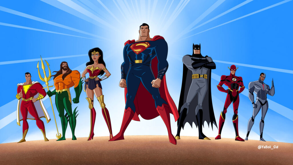 5 Best Netflix Superhero Shows You Can Watch Right Now 3 justice league series poster