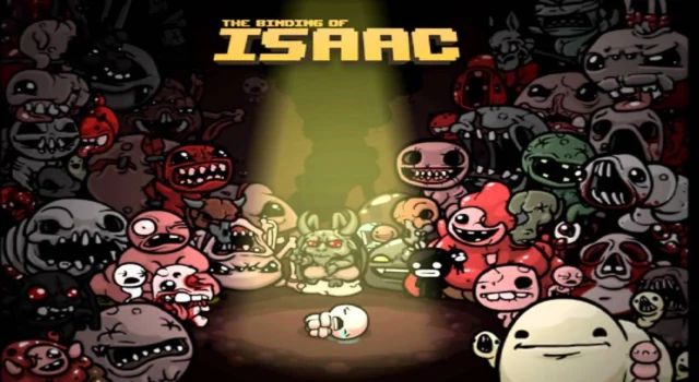 The protagonist surrounded by boss monsters