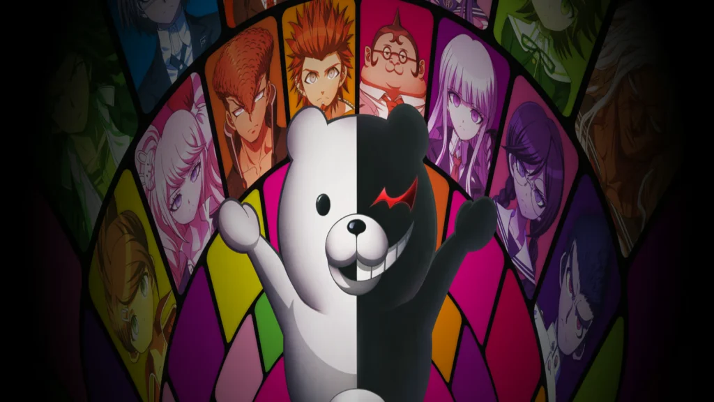 Danganronpa antagonist showing off characters