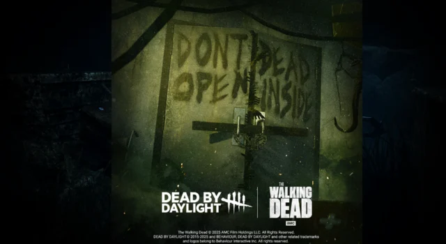 Dead by Daylight The Walking Dead crossover poster