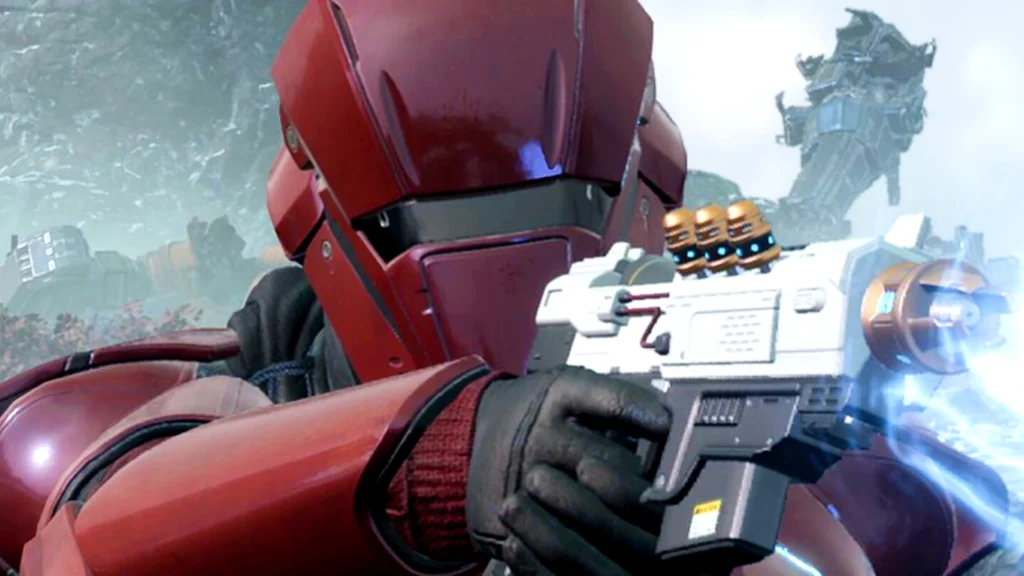 A Truth Enforcer bloodhound using the PLAS-15 Loyalist