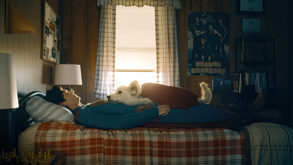 Krypto resting on Clark