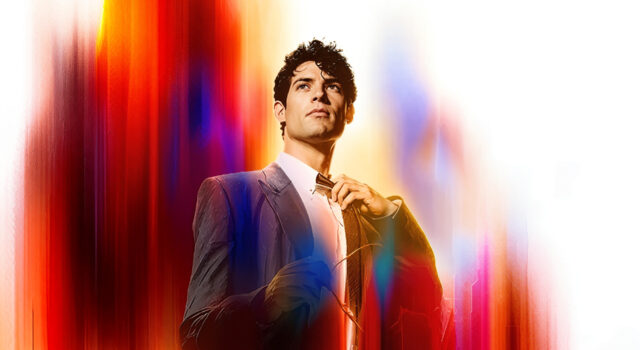 David Corenswet in the Superman (2025) feature poster