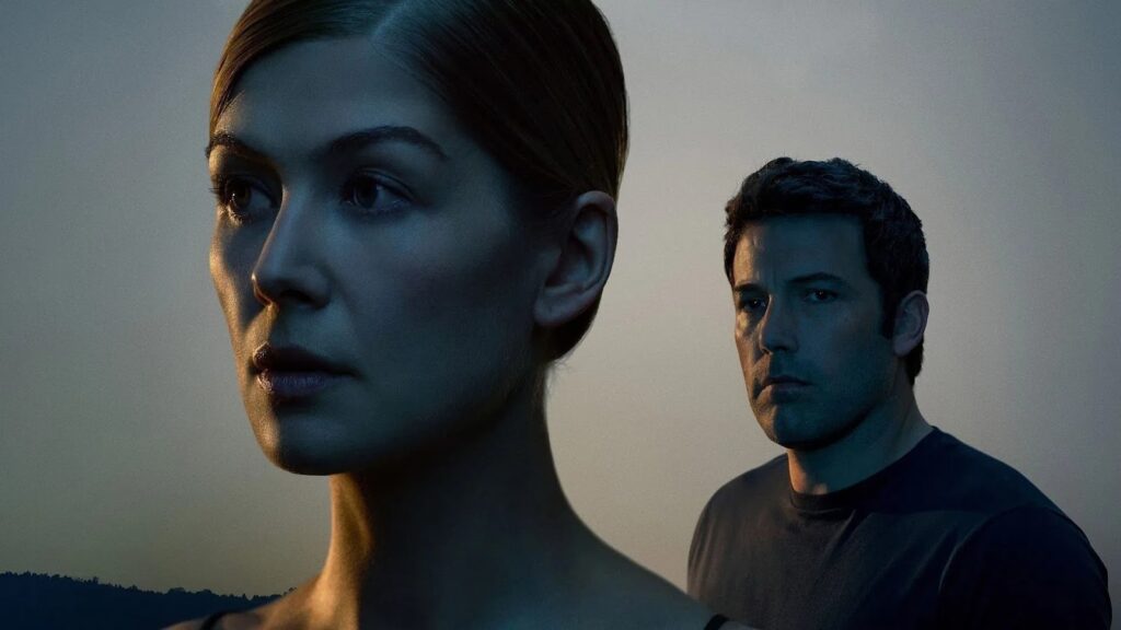 picture of Rosamund Pike and Ben Affleck from Gone Girl