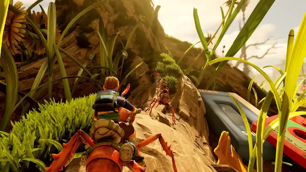 Grounded 2’s Long-awaited Powerful Sequel Arrives 2 The main protagonist riding ants uphill