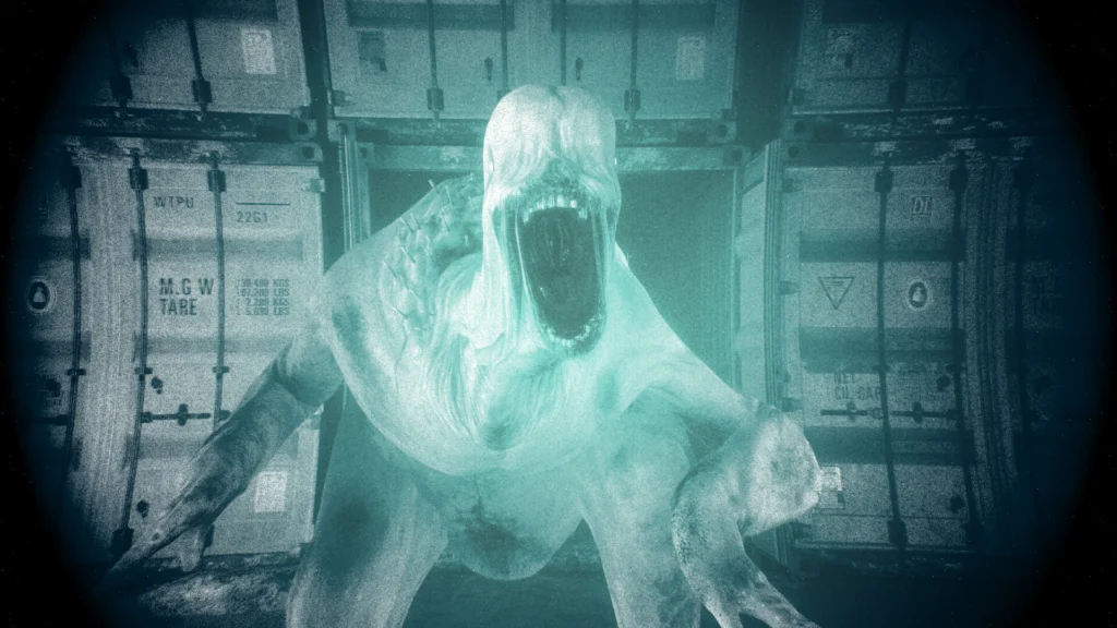 A Terrifying But Exciting New SCP 5K Update Has Arrived 3 SCP-3199 roaring at the camera with night vision turned on