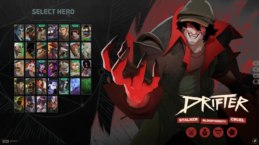 The Terrifying And Ancient Drifter In Deadlock Has Emerged 2 Drifter in Deadlock as seen in the character selection screen
