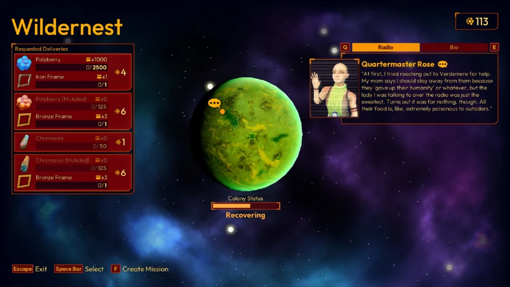 The Lightyear Frontier Greater Cause Update Arrives With A Major Change 3 The new delivery UI for the Lightyear Frontier Greater Cause update