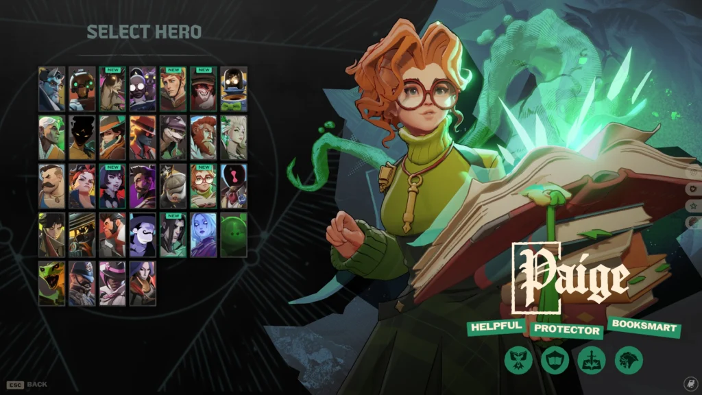 Paige In Deadlock Arrives To Write Her Own Happy Story 2 Paige in Deadlock as seen in the character selection screen