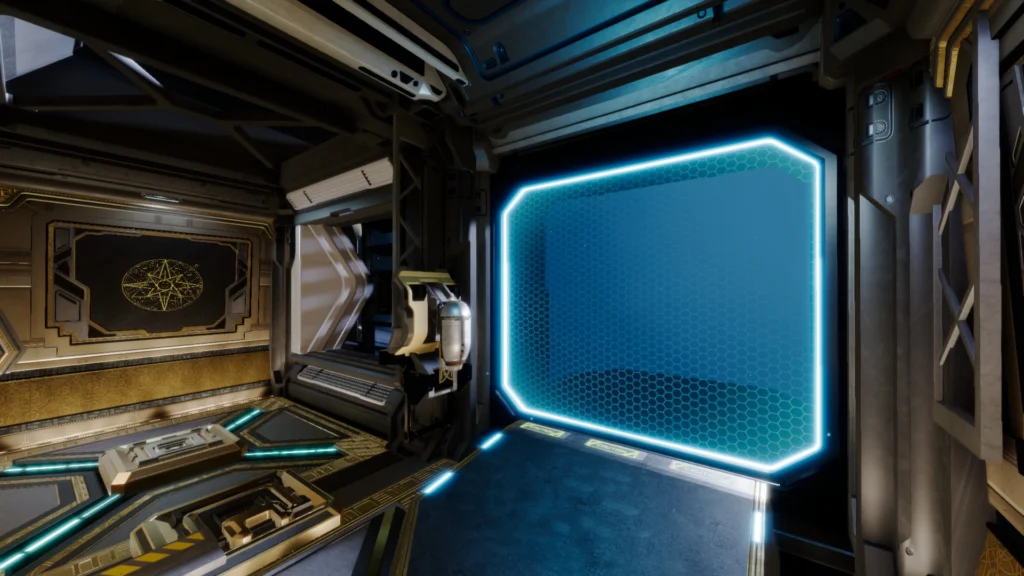 The Void Crew Striker Update Arrives With New Tools For Your Pilgrimage 6 The new Force Field Airlock in the Void Crew Striker update