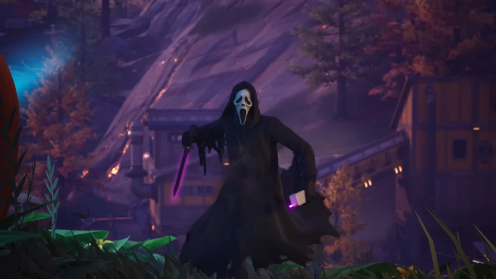 What Are The Spooky Fortnitemares Collaborations In 2025? 6 Ghostface on foot pursuit to secure his next kill