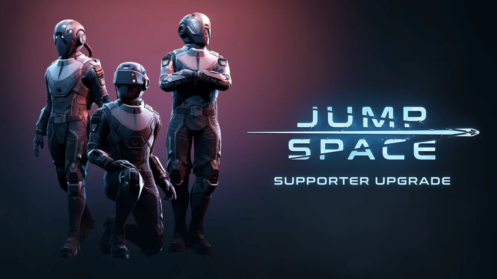 The Promising Jump Space Vendor Update Is Here 7 The cover for the supporter pack featuring the exclusive cosmetics
