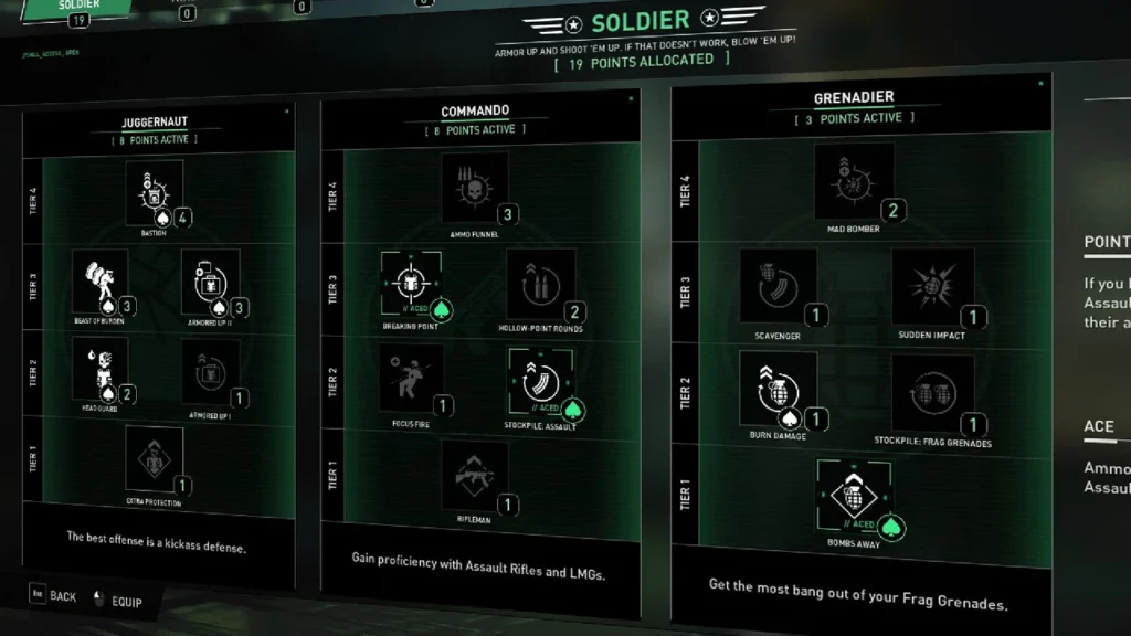 The Payday 3 Skills 2.0 Update Is Here After Years Of Complaints 2 The new Payday 3 Skills 2.0 system UI