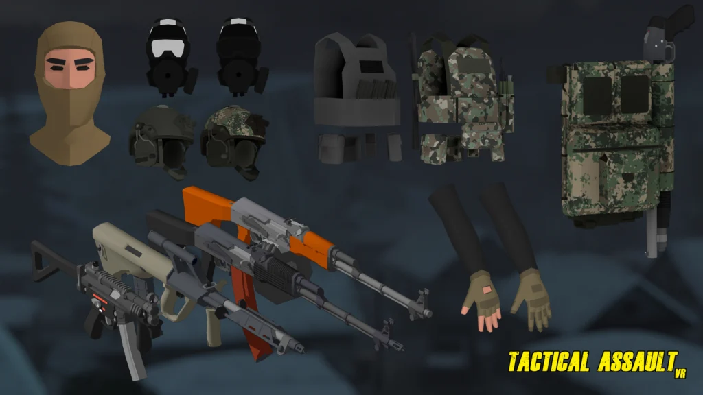 The Chilly Tactical Assault VR Orion Update Is Here, And It's Armed To The Teeth 2 The free content of the Tactical Assault VR Orion update featuring famous guns and various cosmetics