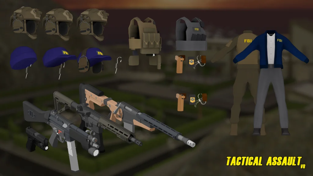 The Chilly Tactical Assault VR Orion Update Is Here, And It's Armed To The Teeth 3 The new paid FBI DLC that released with the latest update featuring various weapons and cosmetics that FBI agents use
