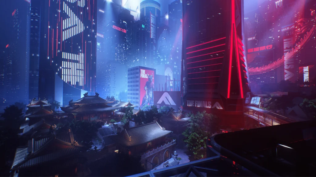 The new Fangwai City map in The Finals Season 9