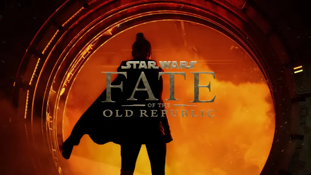 The cover of Star Wars: Fate of the Old Republic in the Game Awards 2025 game announcements