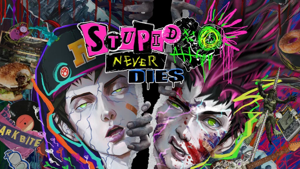 The cover of Stupid Never Dies in the Game Awards 2025 game announcements