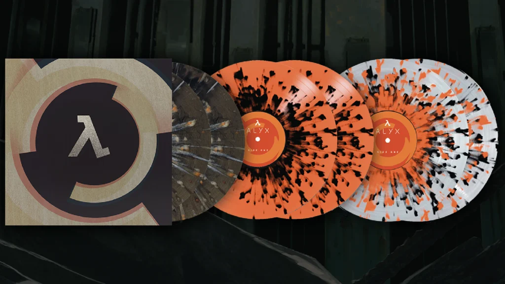 Valve Has Unexpectedly Released The Half-Life: Alyx Vinyl And CD Collection, And It Look Amazing 2 The two-LP vinyl set in the Half-Life: Alyx vinyl and CD collection