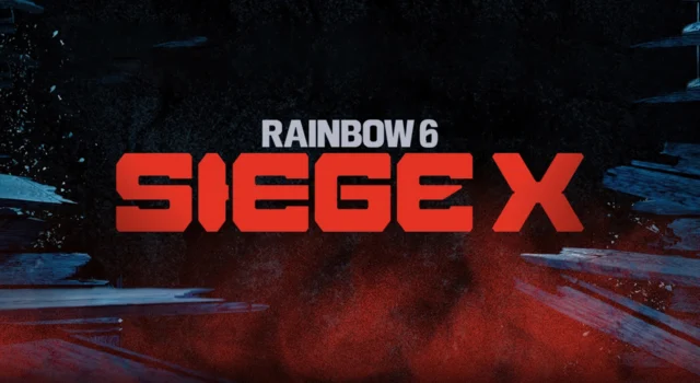 The cover of Siege X showing the title of the game in center frame in front of a dark background