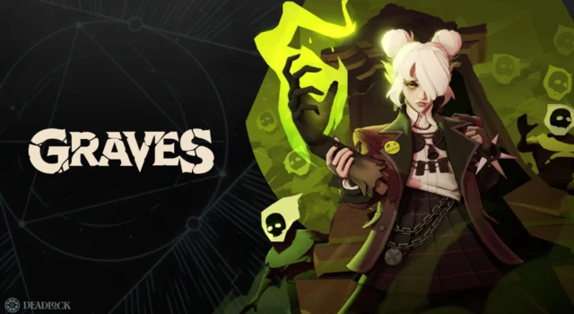 The cover art for Graves in Deadlock featuring the dreadful teen herself