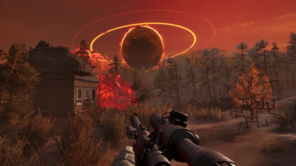 The Anticipated Into The Radius 2 1.0 Release, Here Are The Exciting Things To Expect 3 An explorer with an AS VAL rifle staring at the distant glowing radius