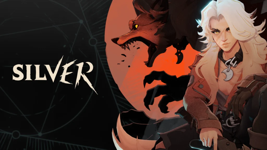 The cover art for Silver in Deadlock featuring the roguish bounty hunter herself