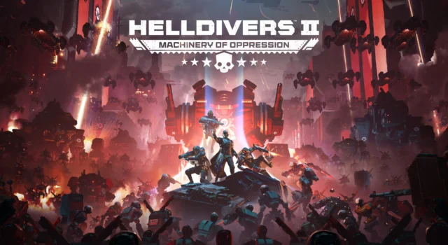 The cover for the Helldivers 2 Machinery of Oppression update