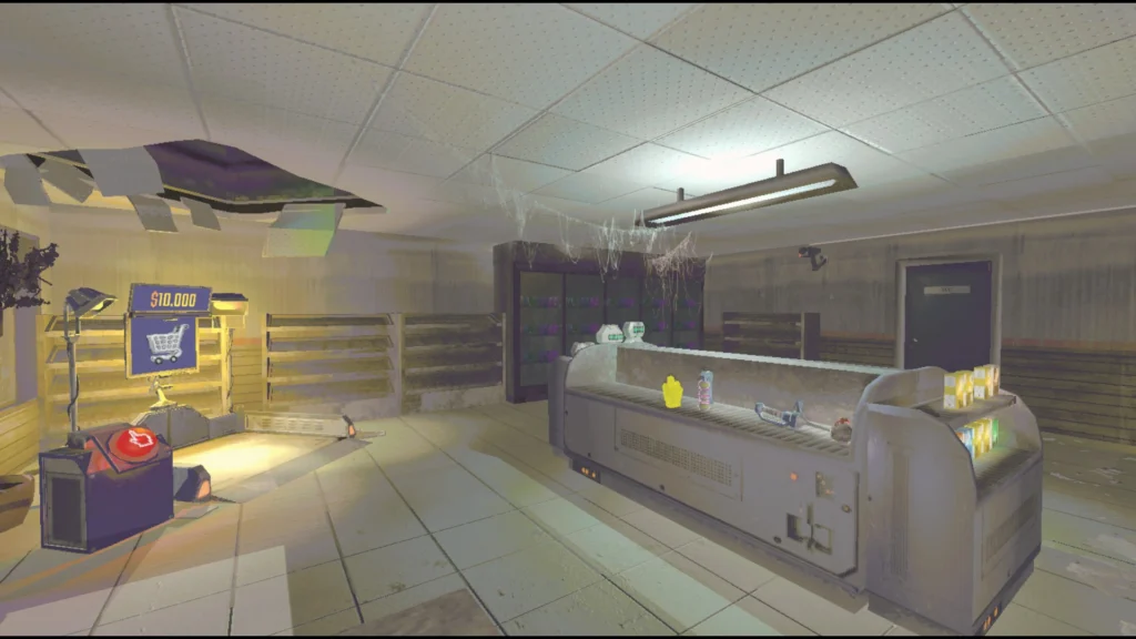 The in-game shop where you can purchase the upcoming Semiscooter in the REPO Kart Racing reveal video