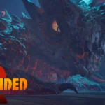 A player fighting the massive King Dozer boss in the Grounded 2 Beat the Heat update