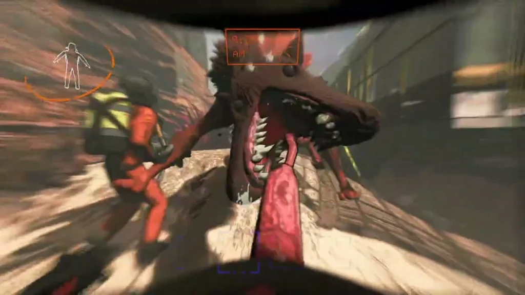 The Kidnapper Fox attempting to kidnap an employee while another one tries to attack it