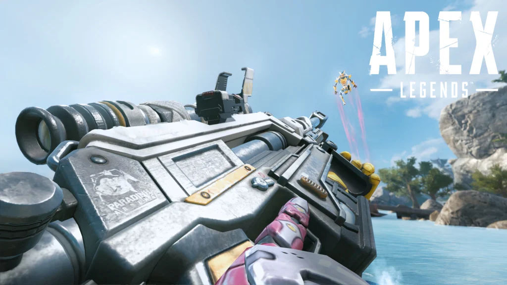 The new change to Vantage's Ultimate in the Apex Legends Overclocked features, which gives her rifle a canted sight