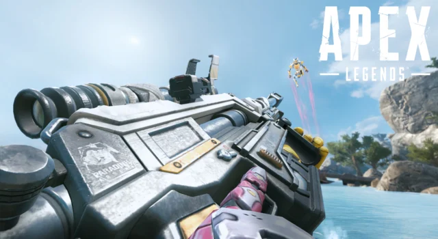 The new change to Vantage's Ultimate in the Apex Legends Overclocked features, which gives her rifle a canted sight