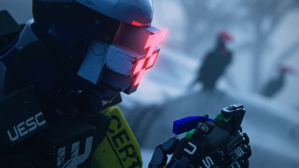 The Intimidating List Of Content In Marathon Season 2: Nightfall, Arriving On June 2, 2026 10 A close up of Rook activating their disguise ability with birds in the background
