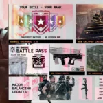 An image that includes most of the inclusions coming in Siege X Operation System Override
