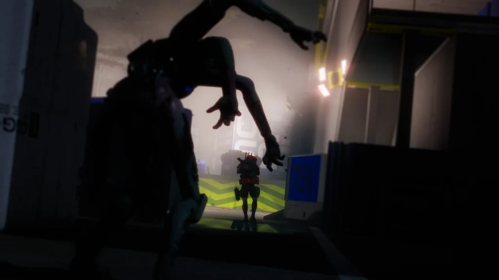 A Husk approaching an unsuspecting Runner in the new Marathon Night Dire Marsh map