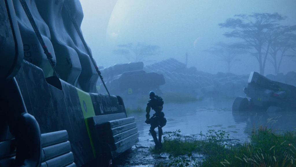 The Marathon Runner Shell, Rook, wandering around alone in search for loot