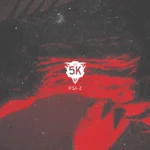 A monster bathed in red light with the SCP: 5K game title in the middle of the image