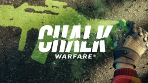The cover of Chalk Warfare shown in the Chalk Warfare game reveal trailer