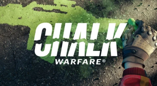 The cover of Chalk Warfare shown in the Chalk Warfare game reveal trailer
