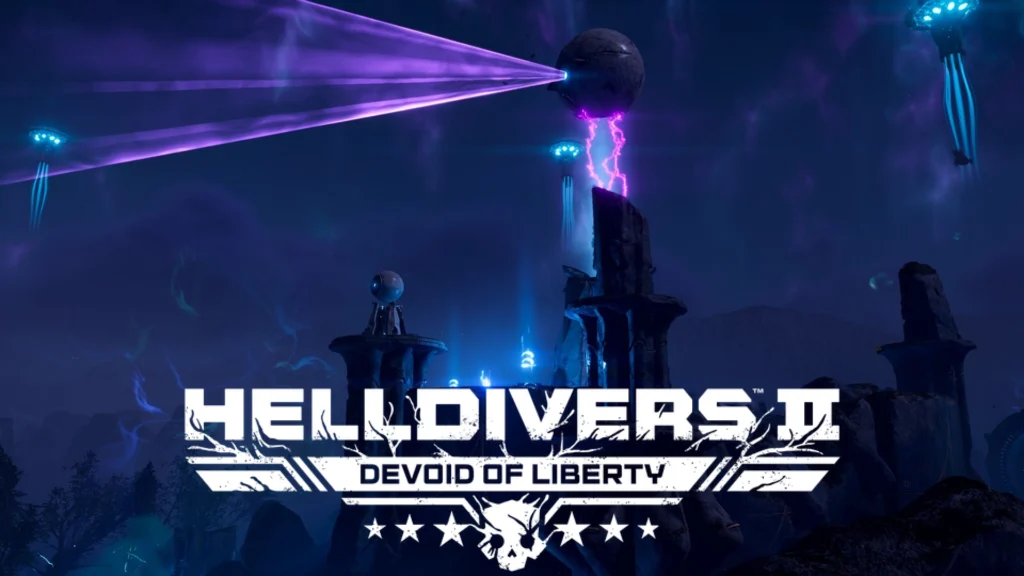 An Illuminate Gazer Spire that was added in the Devoid of Liberty update, which is in the Helldivers 2 content roadmap